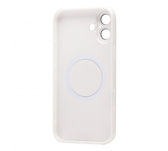 Чехол-накладка ORG SM021 SafeMag  для "Apple iPhone 16 Plus " (white) (234584)#2110110