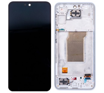 Дисплей для Samsung Galaxy A35 5G (A356E) модуль с рамкой Голубой - OR (SP)#2078385