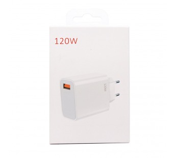 Сетевое ЗУ Xiaomi BHR6034EU (1USB/120W) без лого белый#2041654