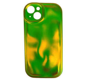 Чехол силиконовый iPhone 15 КИСЛОТНЫЙ салатовый#2060954