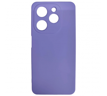 Чехол силиконовый Tecno Spark 20/20С Silicone Cover без лого сиреневый#2041114