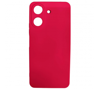 Чехол силиконовый Xiaomi Redmi 13/13C/Poco C65 Silicone Cover без лого фуксия#2040627