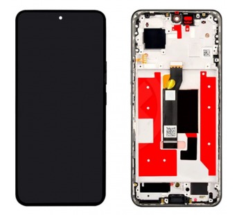 Дисплей для Huawei Honor 90 (REA-NX9) в рамке + тачскрин (черный) (100% LCD)#2086712