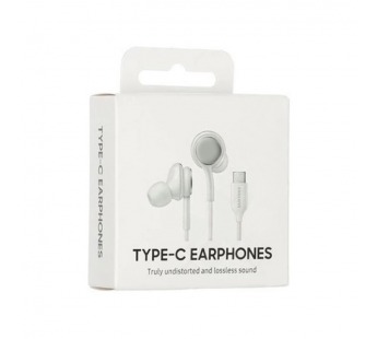 Проводные наушники Type-C AKG SAMSUNG белые C#2125350