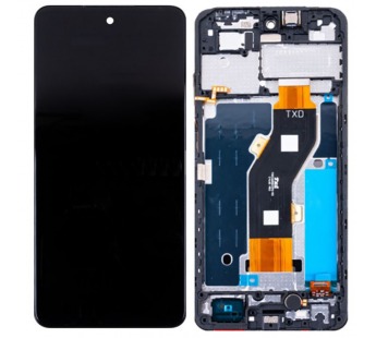 Дисплей для Infinix Smart 8 (X6525) модуль с рамкой Черный - OR#2076015