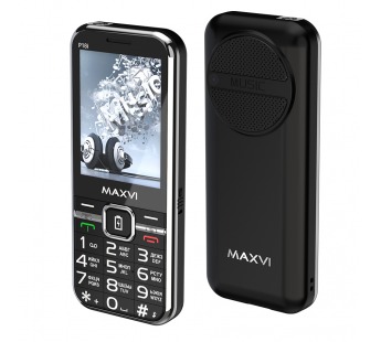 Мобильный телефон MAXVI P18i Black (2,8"/0,3МП/3200mAh)#2040937