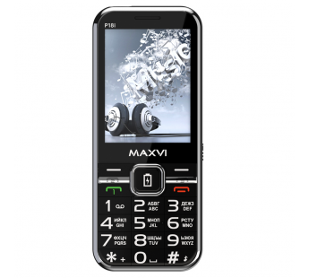 Мобильный телефон MAXVI P18i Black (2,8"/0,3МП/3200mAh)#2040938