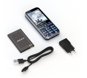 Мобильный телефон MAXVI P18i Blue (2,8"/0,3МП/3200mAh)#2040949