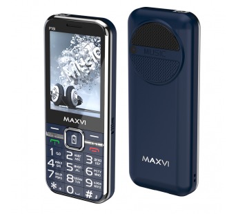 Мобильный телефон MAXVI P18i Blue (2,8"/0,3МП/3200mAh)#2040947