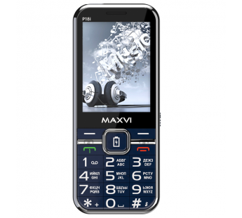 Мобильный телефон MAXVI P18i Blue (2,8"/0,3МП/3200mAh)#2040948