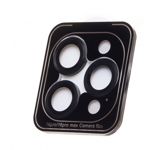 Защитное стекло для камеры - CG02 для "Apple iPhone 16 Pro Max" (black)(234595)#2083594