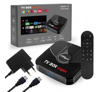 Приставка Смарт TV Box Андроид H98 Pro 4/64 Гб A905Y4#2056419