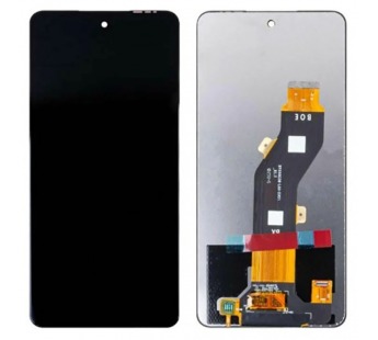 Дисплей для Itel P55 4G (A666LN) в сборе с тачскрином Черный - OR#2086891