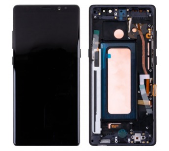 Дисплей для Samsung Galaxy Note 8 (N950F) модуль с рамкой Черный - (In-Cell)#2069903