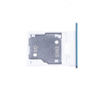 Держатель SIM для Xiaomi Redmi Note 12 Pro 4G (2209116AG) Голубой#2065240