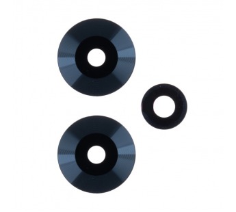 Стекло камеры для Infinix Hot 30 Play (X6835B) (комплект 3 шт.) Черный#2070647