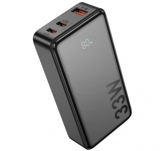 Внешний аккумулятор Hoco Q27, 10000mAh (33W, PD)  черный#2041900