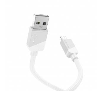 Кабель USB - micro USB Borofone BX107 12W 100см 2,4A  (white) (234645)#2048231