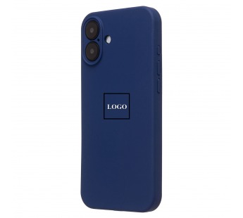 Чехол-накладка Soft Touch для Apple iPhone 16 Plus (dark blue)#2067604