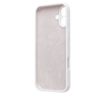 Чехол-накладка Soft Touch для Apple iPhone 16 Plus (white)#2133135
