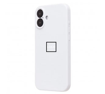 Чехол-накладка Soft Touch для Apple iPhone 16 Plus (white)#2067610