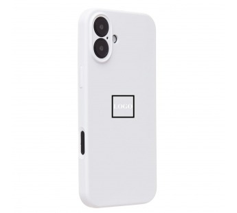 Чехол-накладка Soft Touch для Apple iPhone 16 Plus (white)#2067611