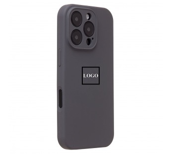 Чехол-накладка Soft Touch для Apple iPhone 16 Pro Max (dark gray)#2067626