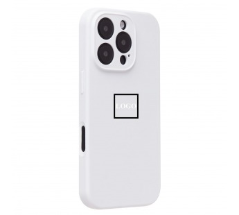 Чехол-накладка Soft Touch для Apple iPhone 16 Pro (white)#2067647