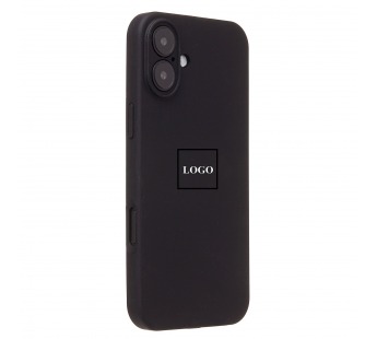Чехол-накладка Soft Touch для Apple iPhone 16 (black)#2067614