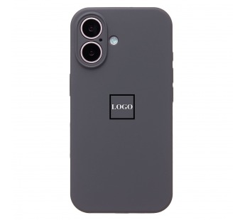 Чехол-накладка Soft Touch для Apple iPhone 16 (dark gray)#2067588