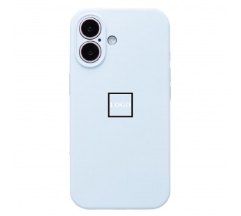 Чехол-накладка Soft Touch для Apple iPhone 16 (pastel blue)#2067591