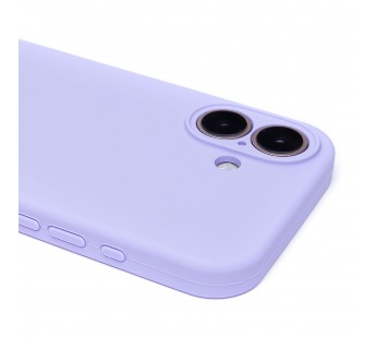 Чехол-накладка Soft Touch для Apple iPhone 16 (pastel purple)#2102030