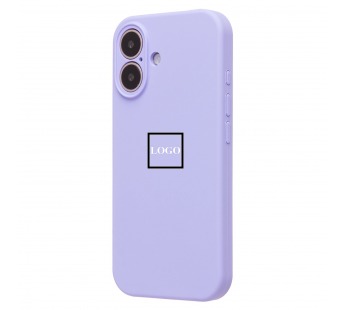 Чехол-накладка Soft Touch для Apple iPhone 16 (pastel purple)#2067595