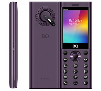 Мобильный телефон BQ 2458 Barrel L Purple+Black#2043255