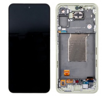 Дисплей для Samsung Galaxy A55 5G (A556E) модуль с рамкой Желтый - OR (SP)#2069288