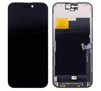 Дисплей для iPhone 15 Pro Max (A3106) в сборе с тачскрином Черный - (In-Cell) (площадка под IC)#2123273