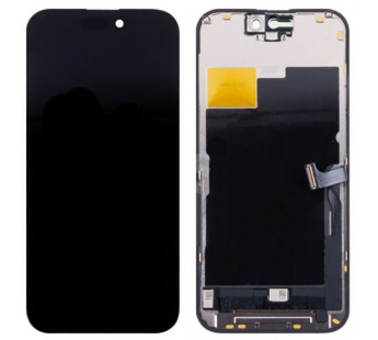 Дисплей для iPhone 15 Pro (A3102) в сборе с тачскрином Черный - (In-Cell) (площадка под IC)#2069897