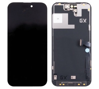 Дисплей для iPhone 14 Pro (A2891) в сборе с тачскрином Черный GX (площадка под IC)#2069279