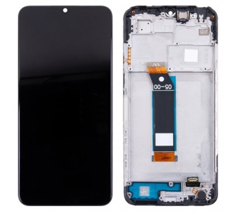Дисплей для Xiaomi Poco M5 (22071219CG) модуль с рамкой Черный - OR#2123306