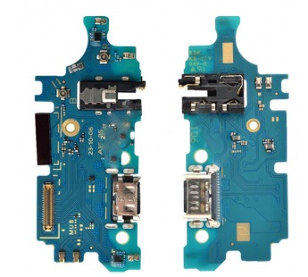 Шлейф (плата) для Samsung A155/A156 Galaxy A15 4G/A15 5G + раз. зар. + раз. гарн. + микр.(100% comp)#2075380