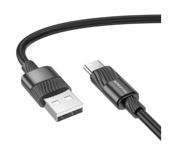 Кабель USB - Type-C Borofone BX106 100см 3A  (black) (234658)#2043647