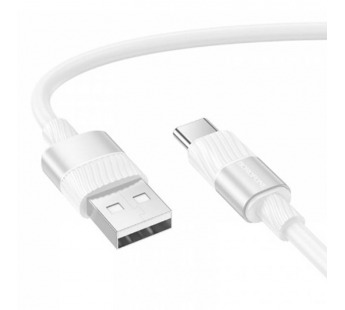 Кабель USB - Type-C Borofone BX106 100см 3A  (white) (234659)#2043263