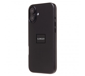 Чехол-накладка SM002 экокожа SafeMag для "Apple iPhone 16 Plus" (black) (234498)#2044632