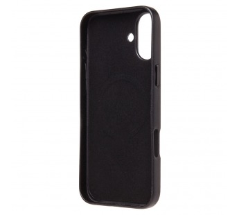 Чехол-накладка SM002 экокожа SafeMag для "Apple iPhone 16 Plus" (black) (234498)#2044631