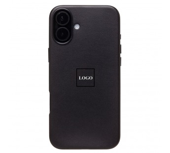 Чехол-накладка SM002 экокожа SafeMag для "Apple iPhone 16 Plus" (black) (234498)#2044634