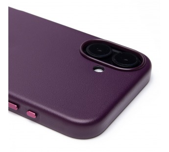 Чехол-накладка ORG SM002 экокожа SafeMag для "Apple iPhone 16 Plus" (mulberry) (234506)#2055888