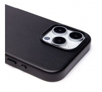 Чехол-накладка SM002 экокожа SafeMag для "Apple iPhone 16 Pro Max" (black) (234500)#2110019