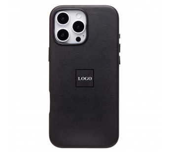 Чехол-накладка SM002 экокожа SafeMag для "Apple iPhone 16 Pro Max" (black) (234500)#2075658