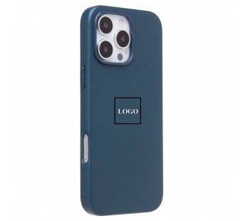 Чехол-накладка SM002 экокожа SafeMag для "Apple iPhone 16 Pro Max" (pacific blue) (234504)#2110016