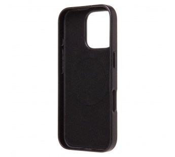Чехол-накладка SM002 экокожа SafeMag для "Apple iPhone 16 Pro" (black) (234499)#2075646